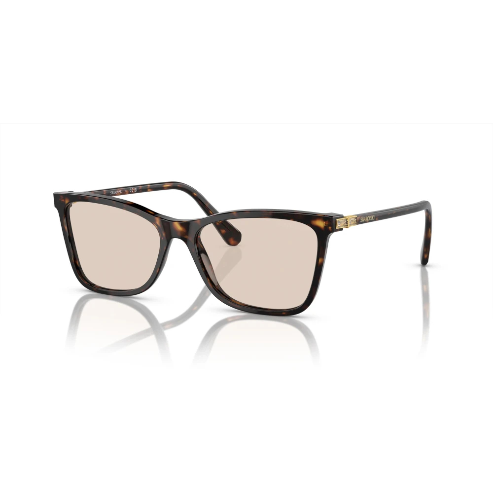 Swarovski Women's Brown Sunglasses Medium