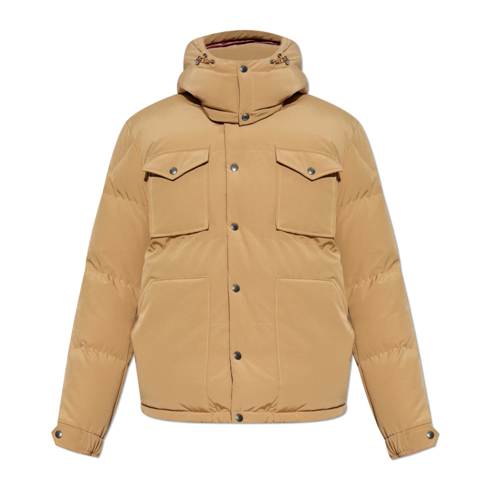 Moncler Men's Beige Down Jackets Extra Large