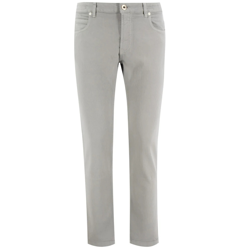 Eleventy Men's Green Chinos W36