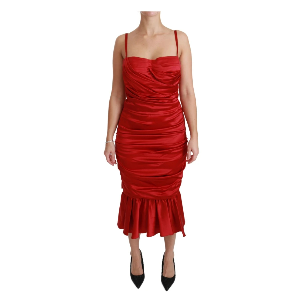Dolce & Gabbana Women's Red Party Dresses 3XS