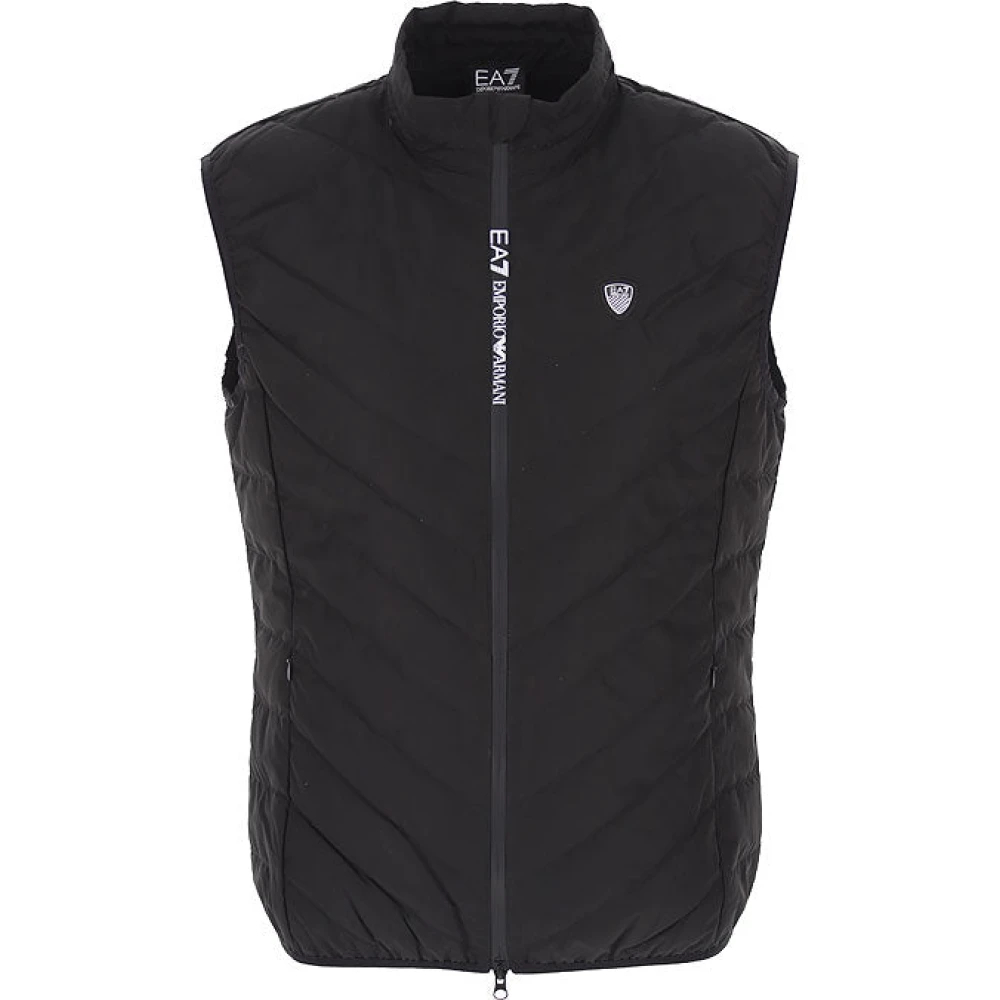 Emporio Armani Ea7 Men's Black Vests Extra Large