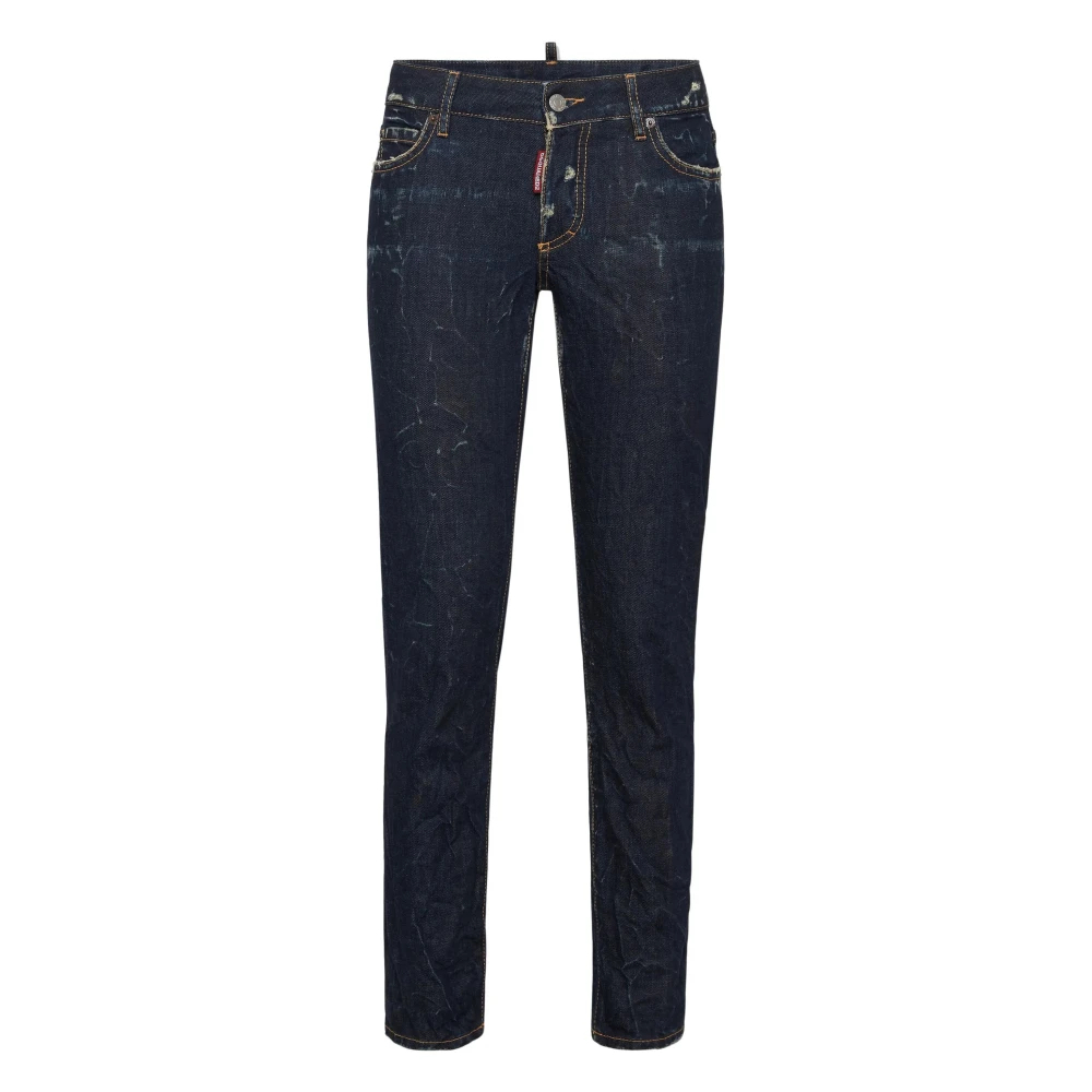 Dsquared2 Women's Blue Slim-Fit Jeans 3XS