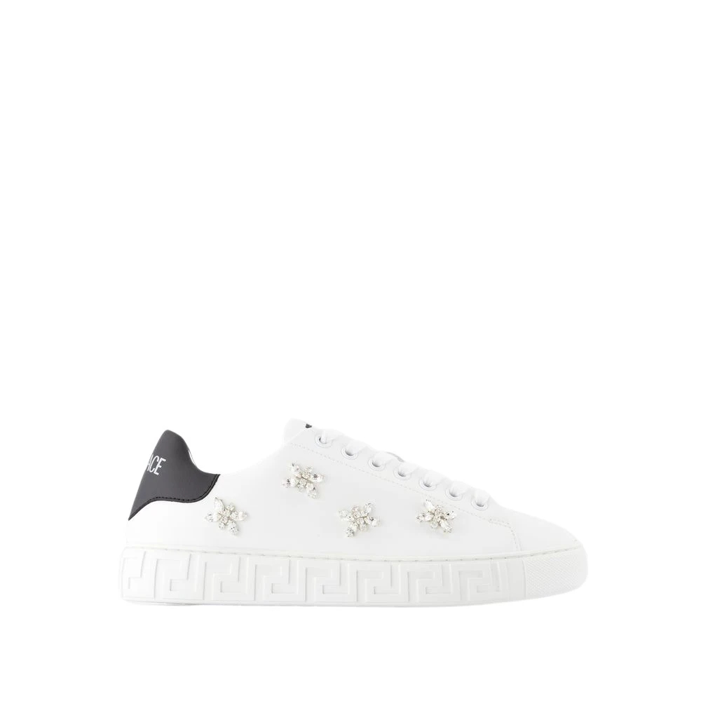 Versace Women's White Sneakers Size 4 Uk
