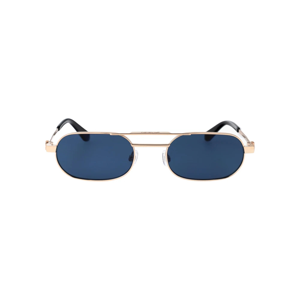 Off White Unisex Yellow Sunglasses Medium