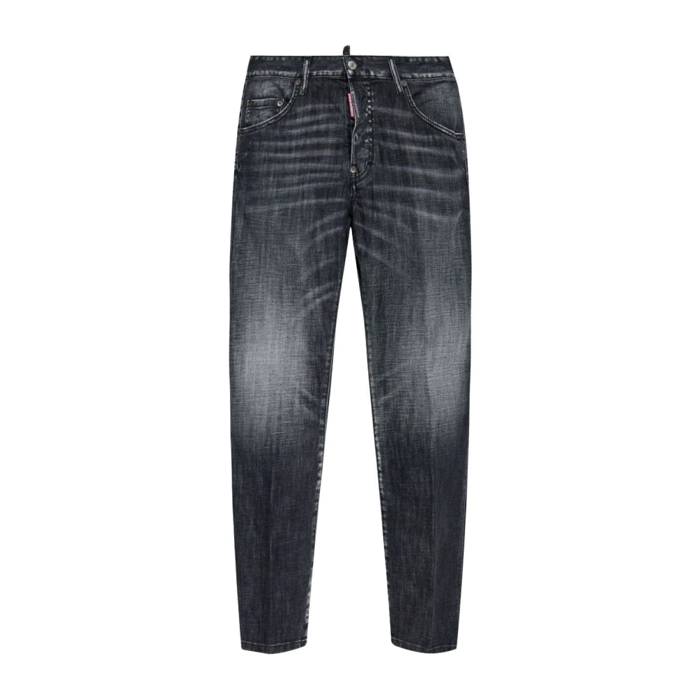 Dsquared2 Men's Gray Slim-Fit Jeans Small