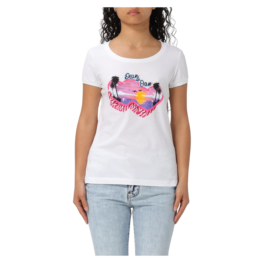 Dsquared2 Women's White T-Shirts Small