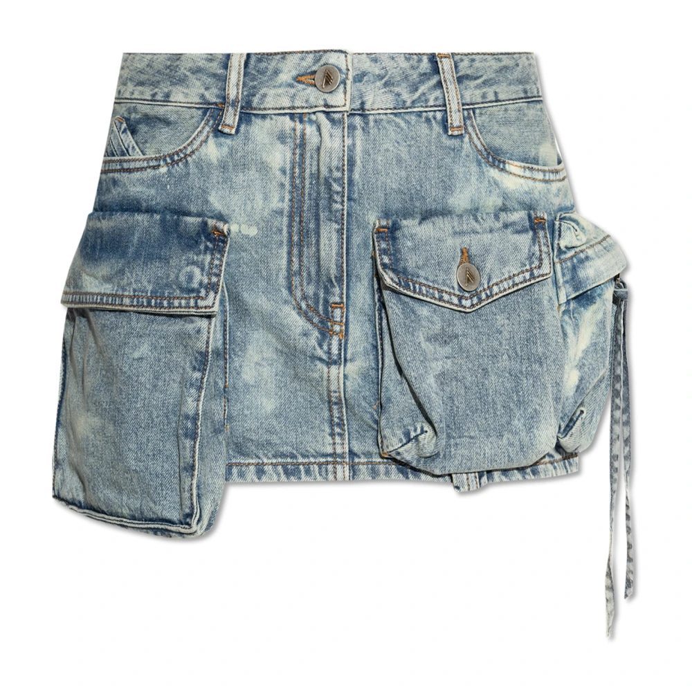 The Attico Women's Blue Denim Skirts W25