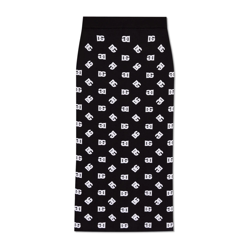 Dolce & Gabbana Women's Black Midi Skirts Small