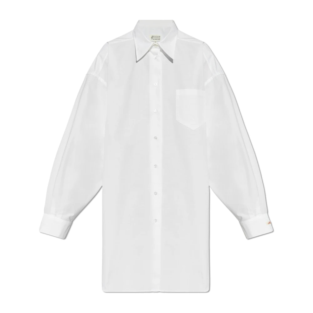 Maison Margiela Women's White Shirts Extra Small