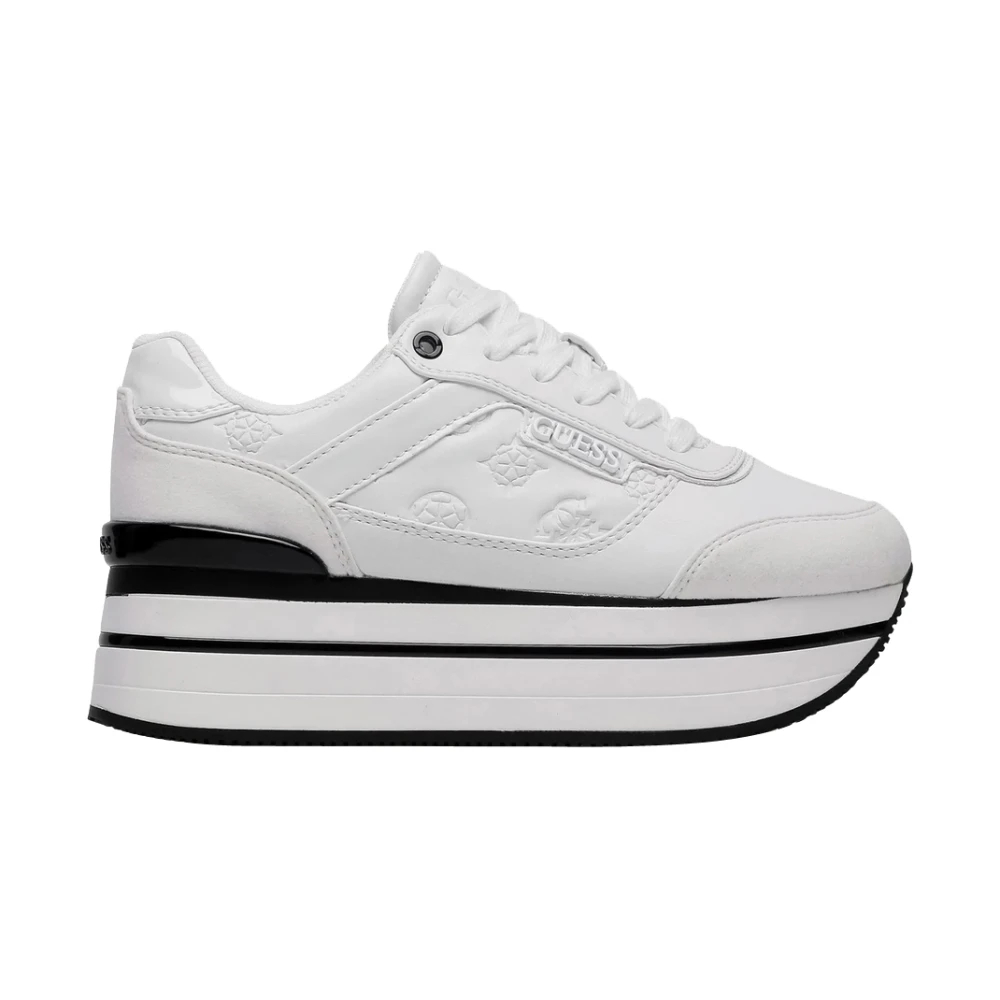 Guess Women's White Sneakers Size 7 Uk