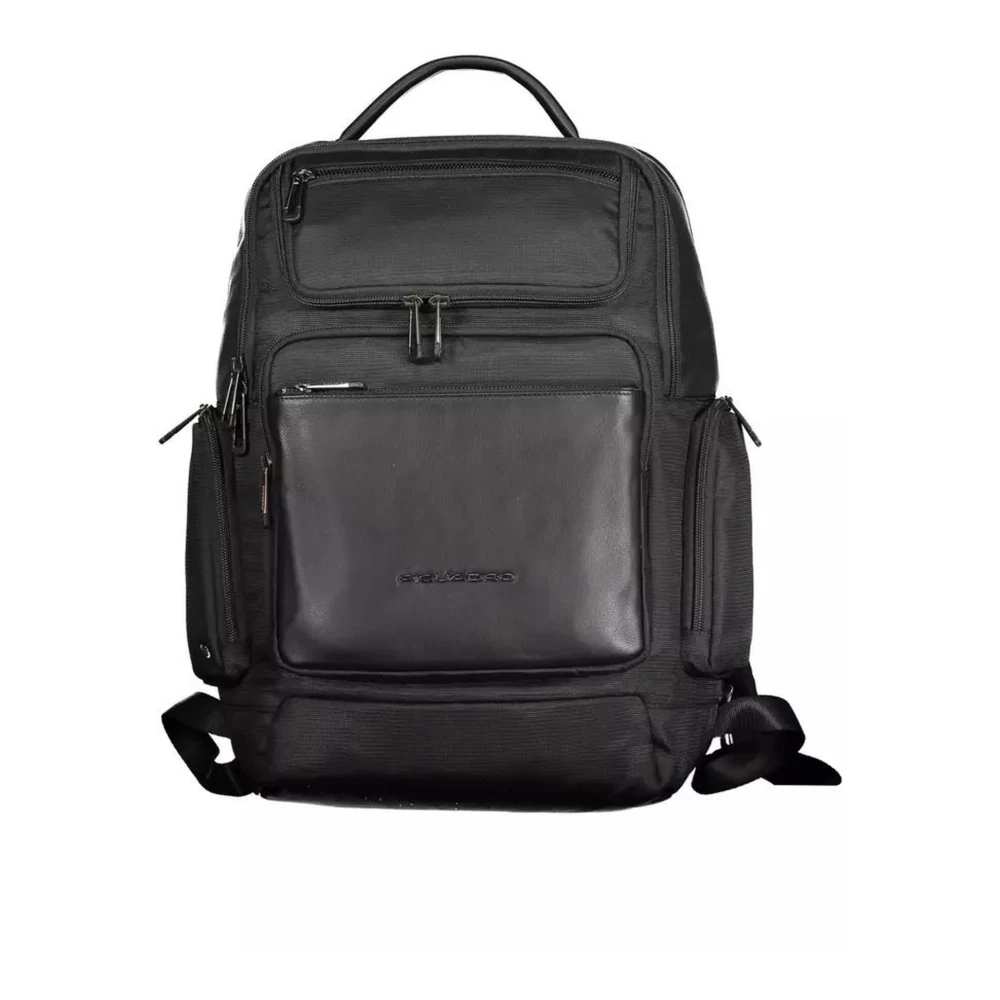 Piquadro Men's Black Backpacks