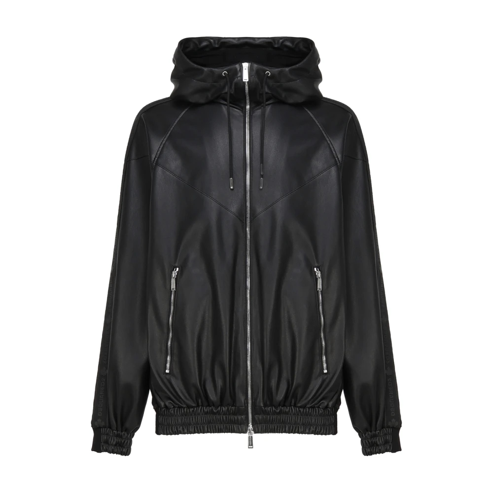 Dsquared2 Men's Black Light Jackets Medium