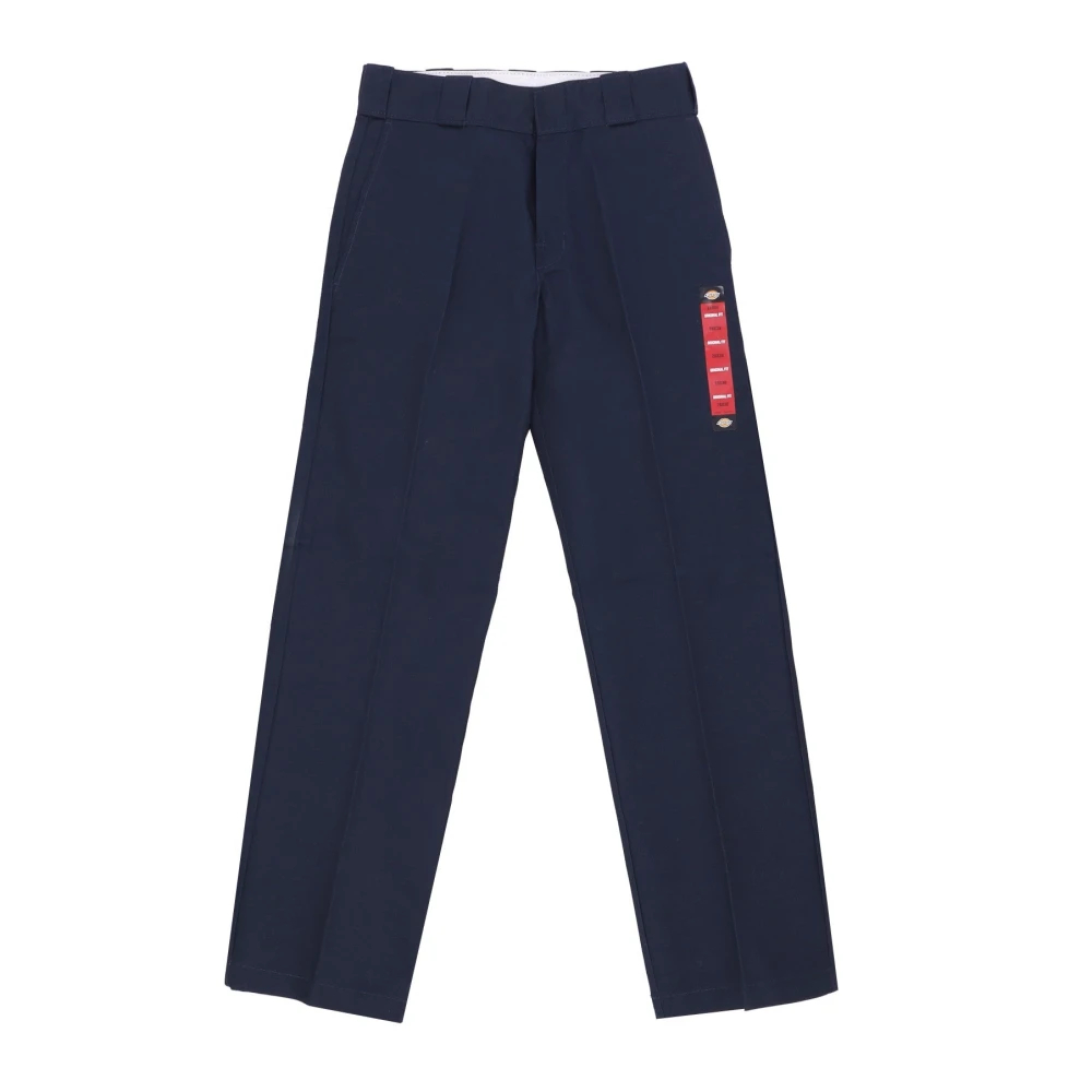 Dickies Men's Blue Straight Trousers W29 L30