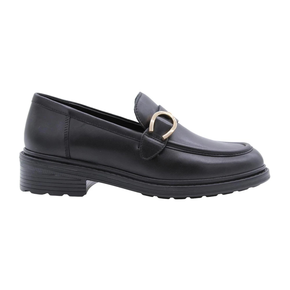 Geox Women's Black Loafers Size 3 Uk