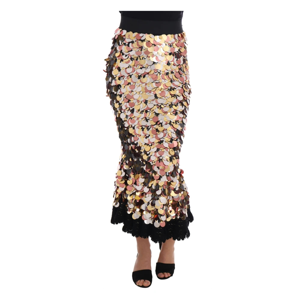 Dolce & Gabbana Women's Multicolor Midi Skirts 2XS