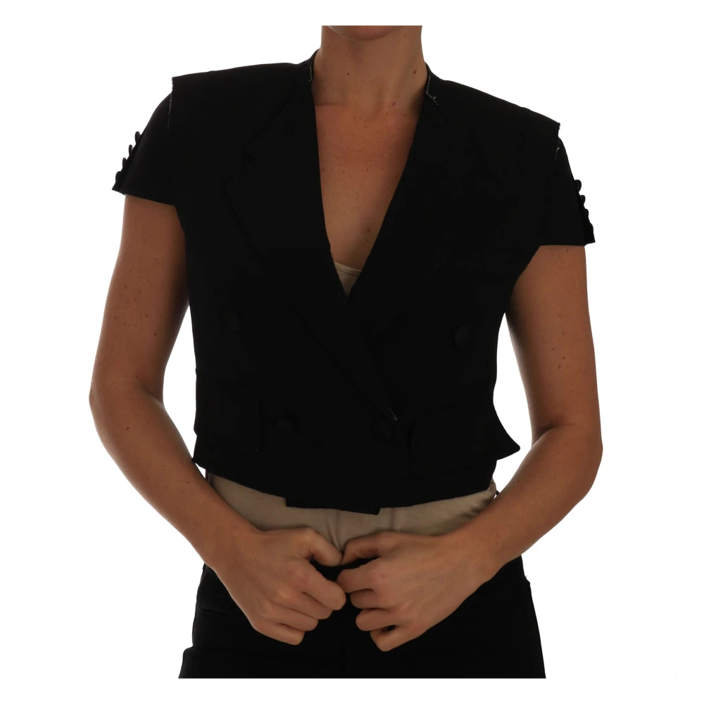 Dolce & Gabbana Women's Black Blouses 2XS