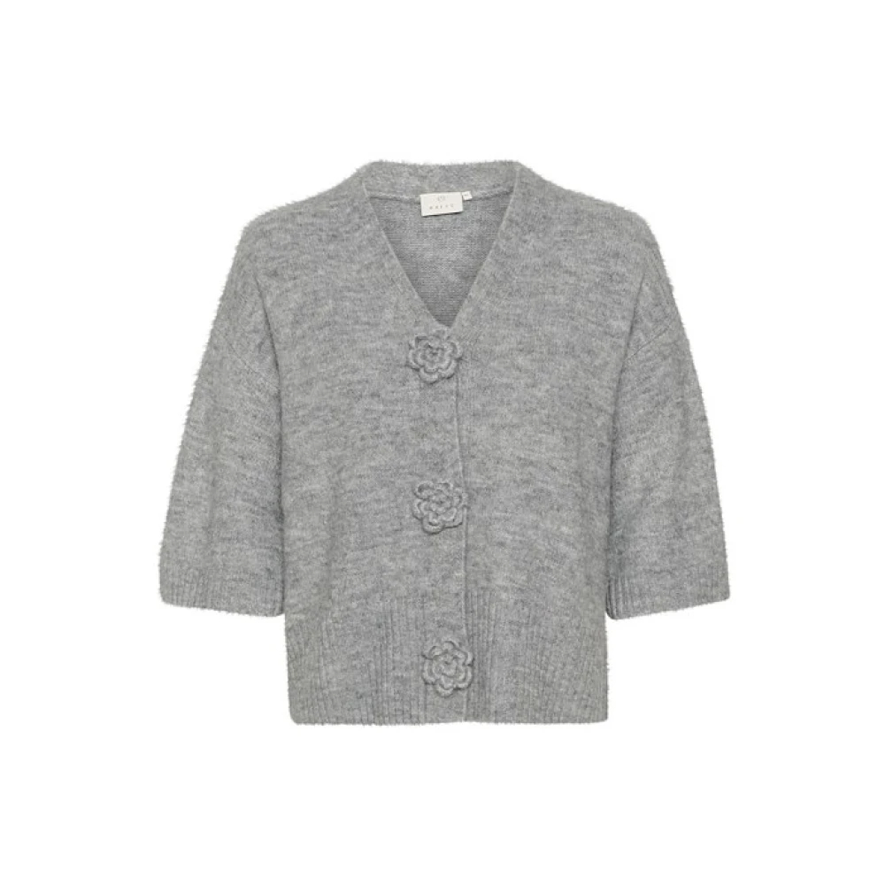 Kaffe Women's Gray Cardigans Medium