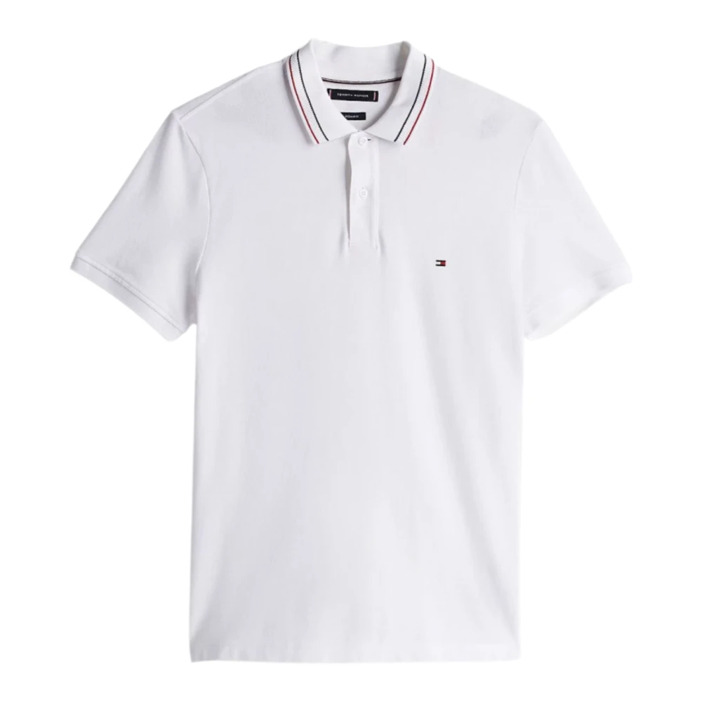 Tommy Hilfiger Men's White Polo Shirts 2XL