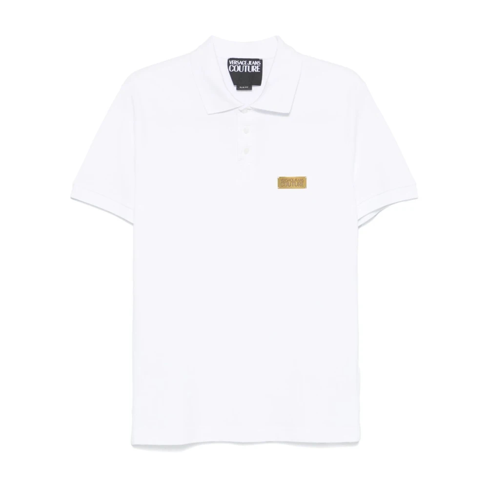 Versace Jeans Couture Men's White Polo Shirts Medium