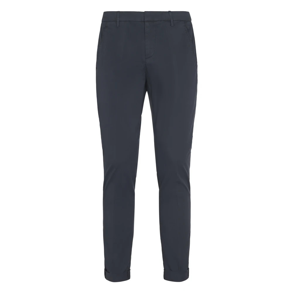Dondup Men's Blue Slim-Fit Trousers W32