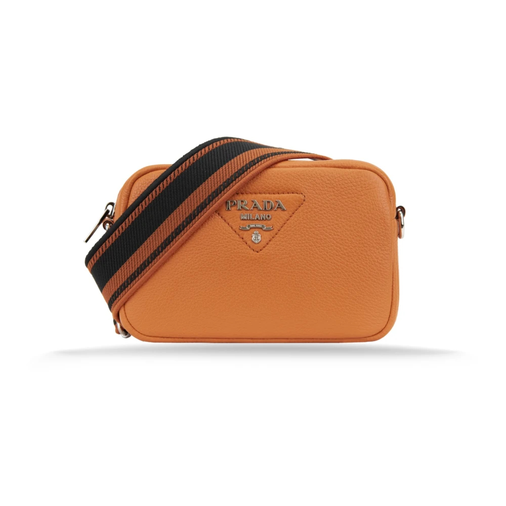 Prada Women's Orange Cross Body Bags
