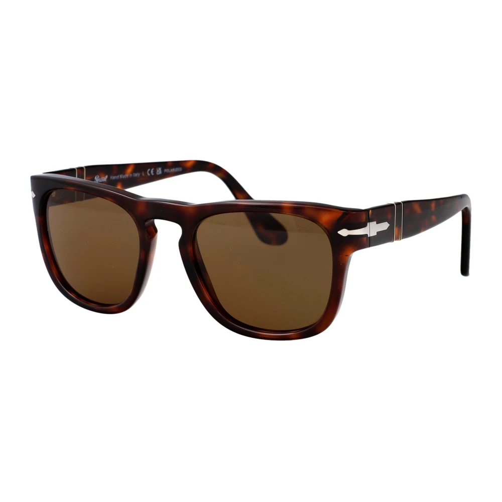 Persol Unisex Brown Sunglasses Medium