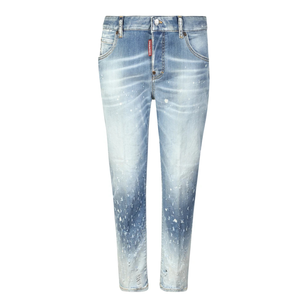 Dsquared2 Women's Blue Slim-Fit Jeans 2XS