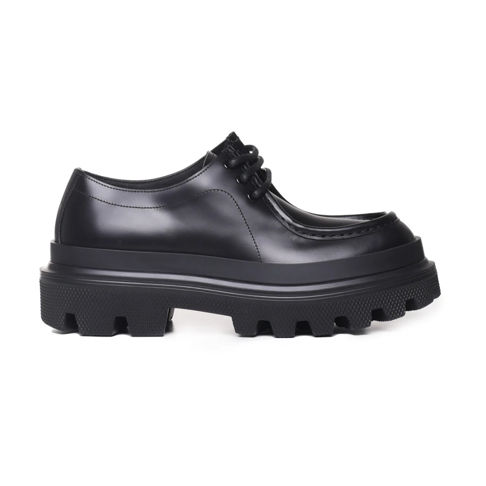 Dolce & Gabbana Men's Black Laced Shoes Size 6 Uk
