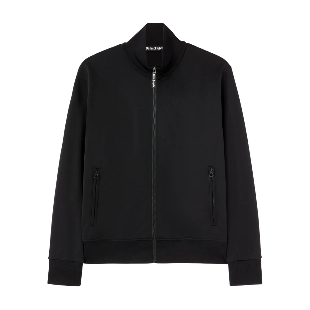 Palm Angels Men's Black Zip-Throughs Extra Large