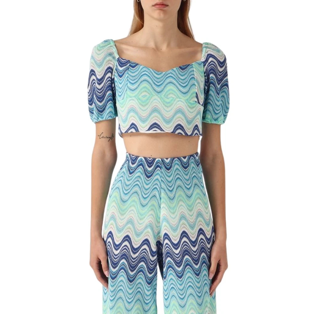 Mc2 Saint Barth Women's Multicolor Blouses Large