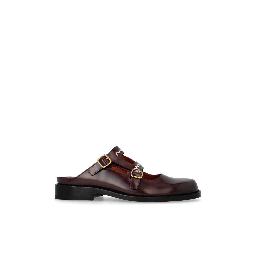 Marni Women's Red Mules Size 4 Uk