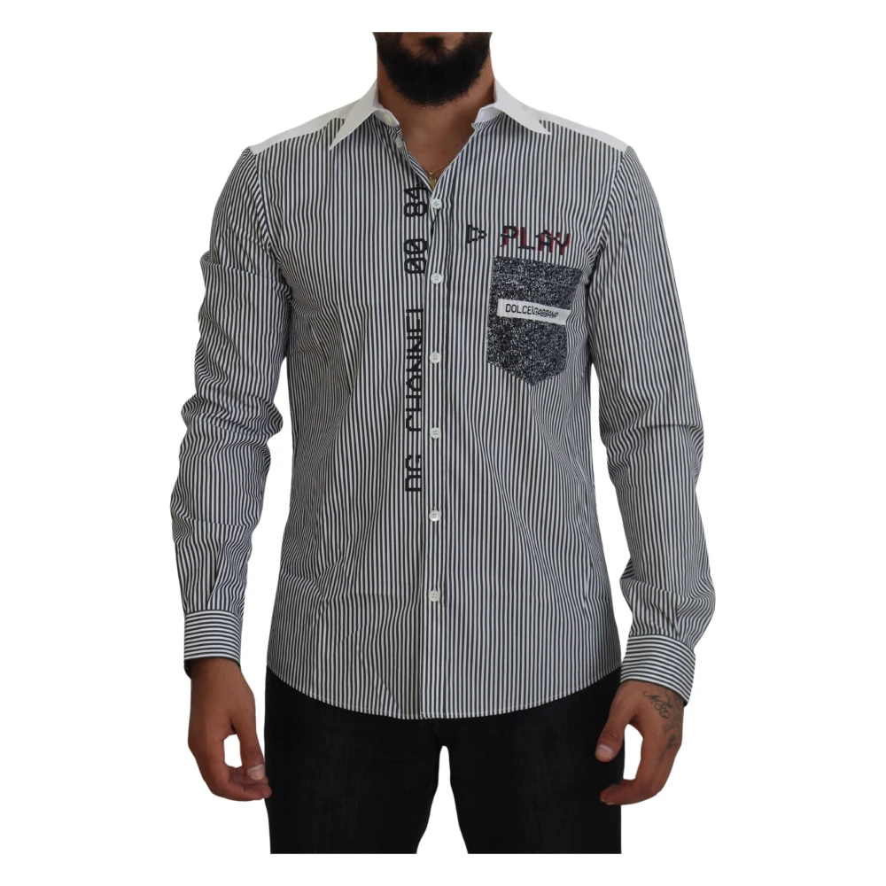 Dolce & Gabbana Men's Multicolor Casual Shirts Extra Small