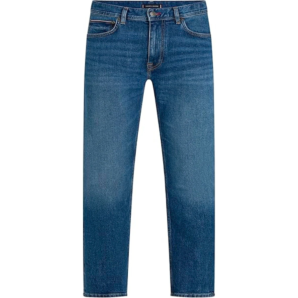 Tommy Hilfiger Men's Blue Slim-Fit Jeans W32 L32