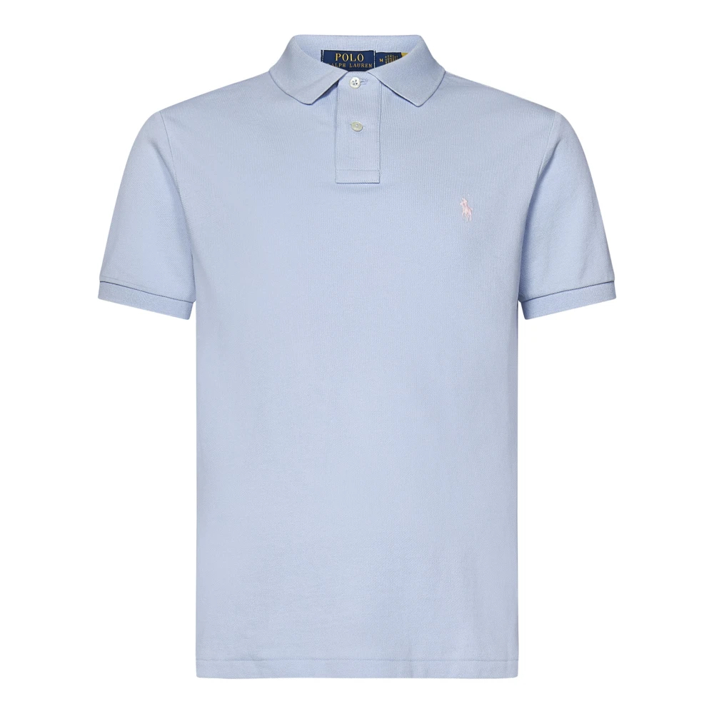 Polo Ralph Lauren Men's Blue Polo Shirts Small