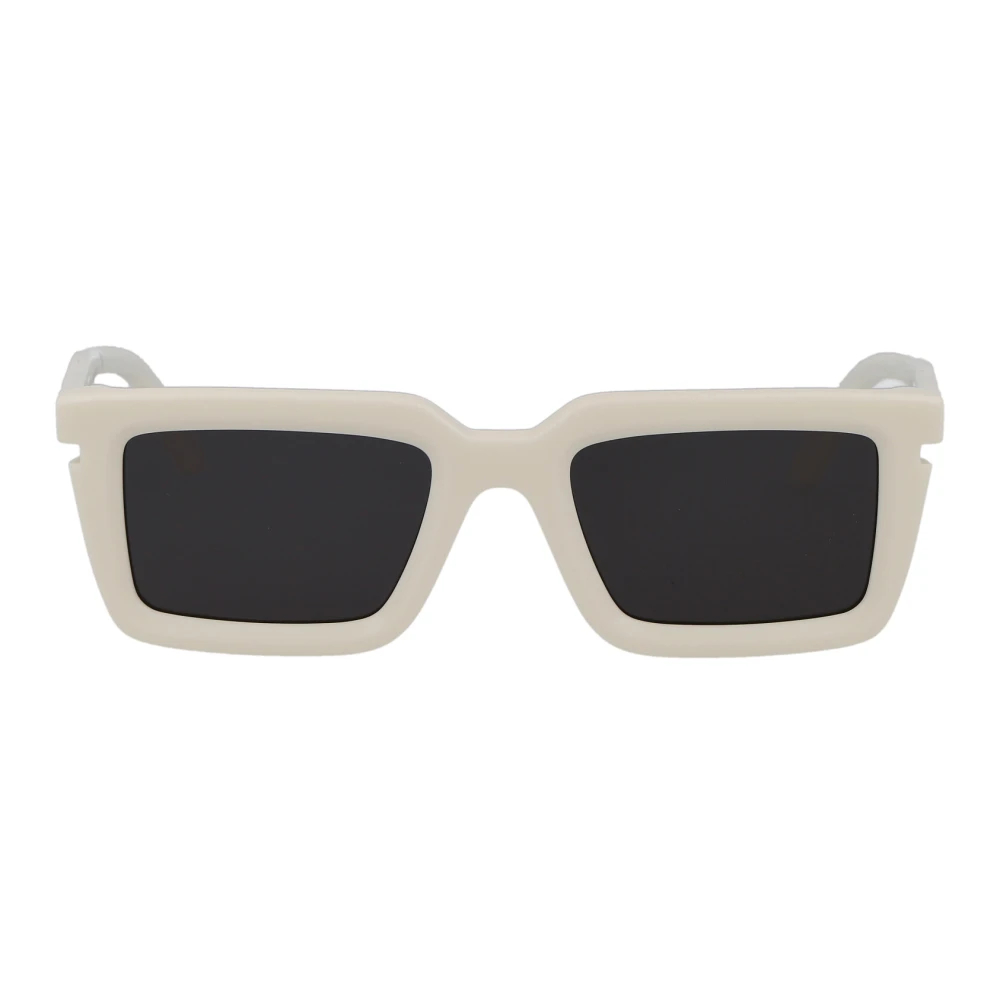 Off White Unisex White Sunglasses Medium