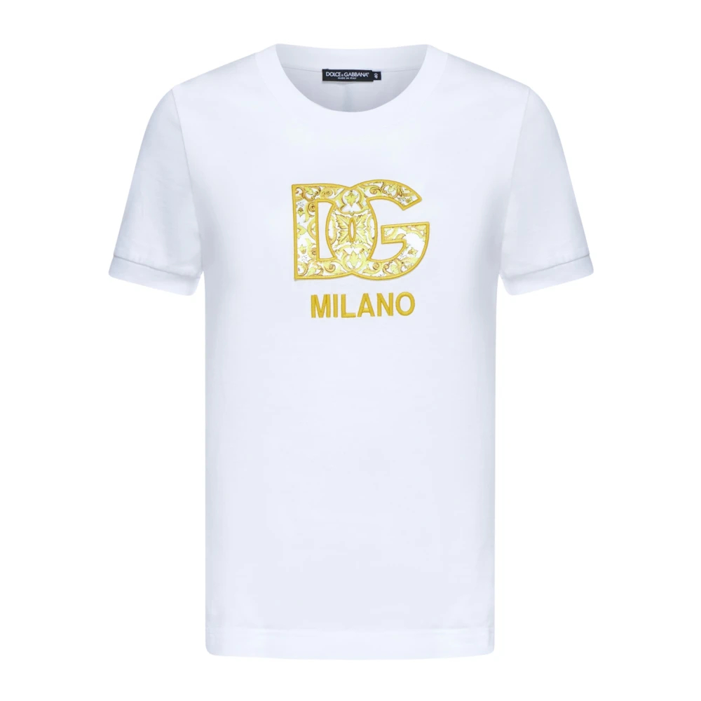 Dolce & Gabbana Women's White T-Shirts Small
