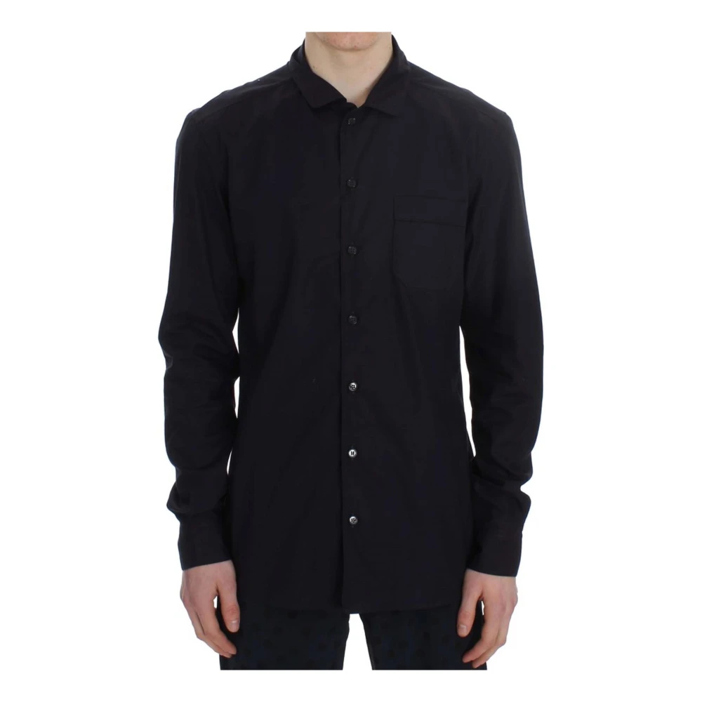 Dolce & Gabbana Men's Purple Casual Shirts Medium