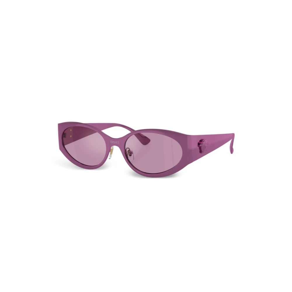 Versace Women's Pink Sunglasses Medium
