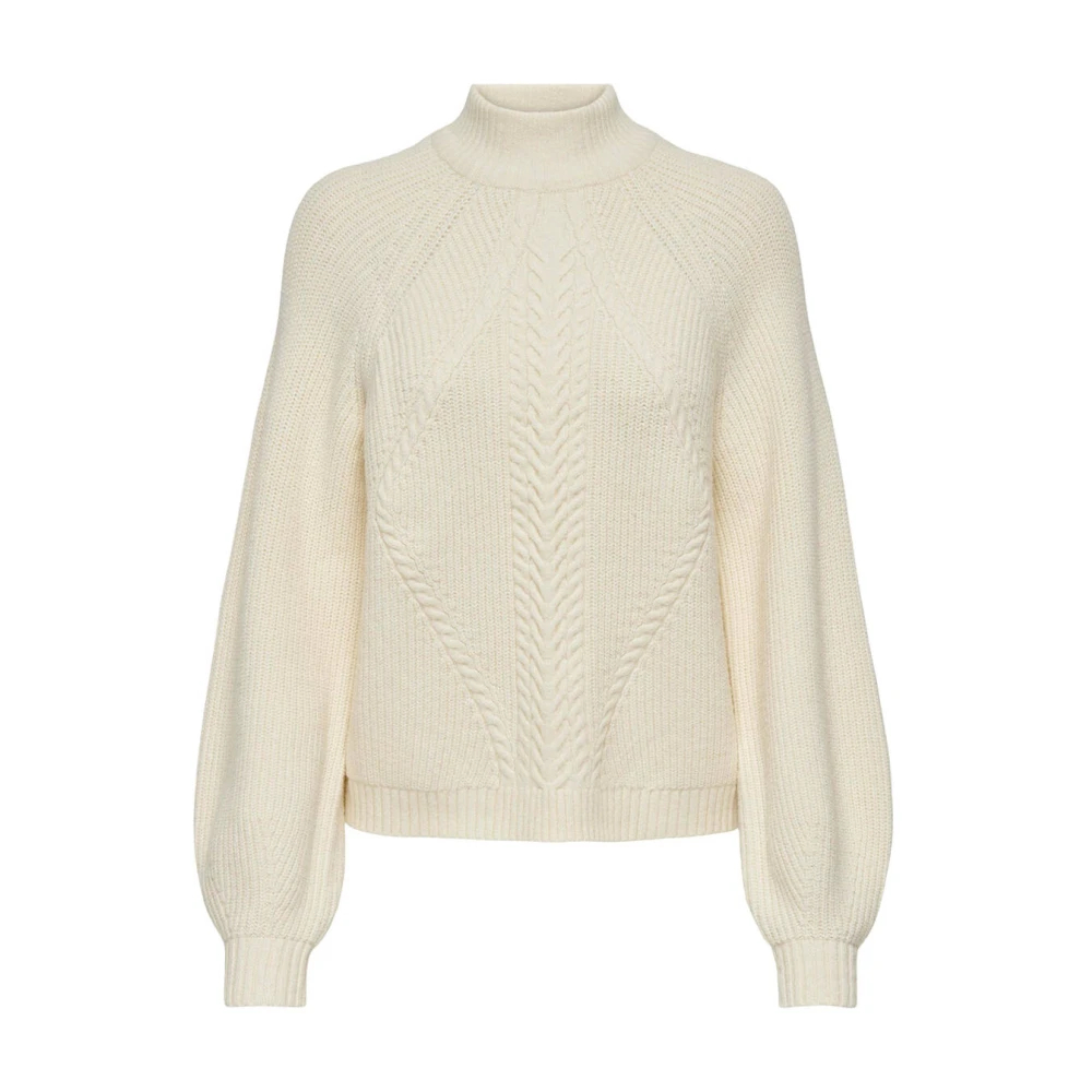 Only Women's White Turtlenecks Medium