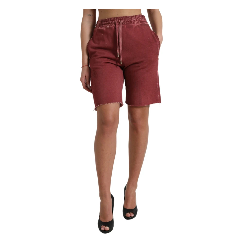 Dolce & Gabbana Women's Brown Casual Shorts Extra Small