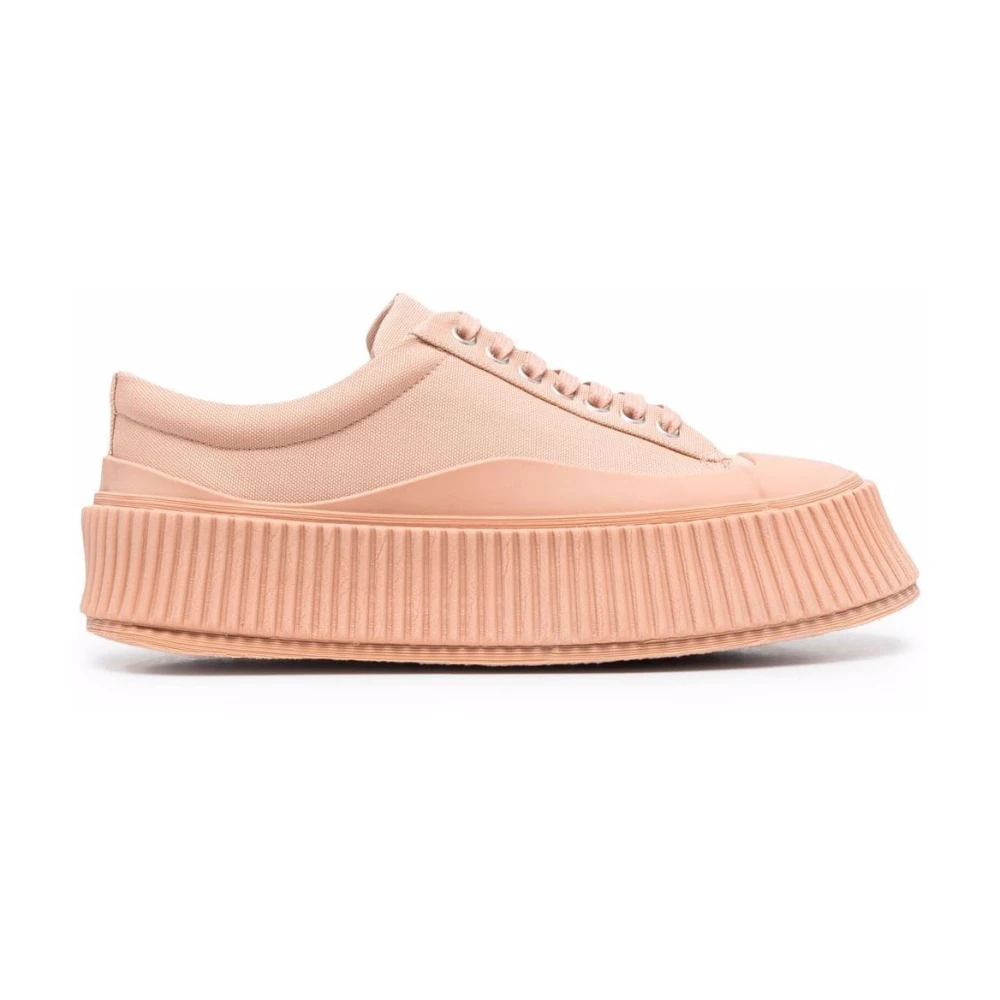 Jil Sander Women's Pink Sneakers Size 6 Uk