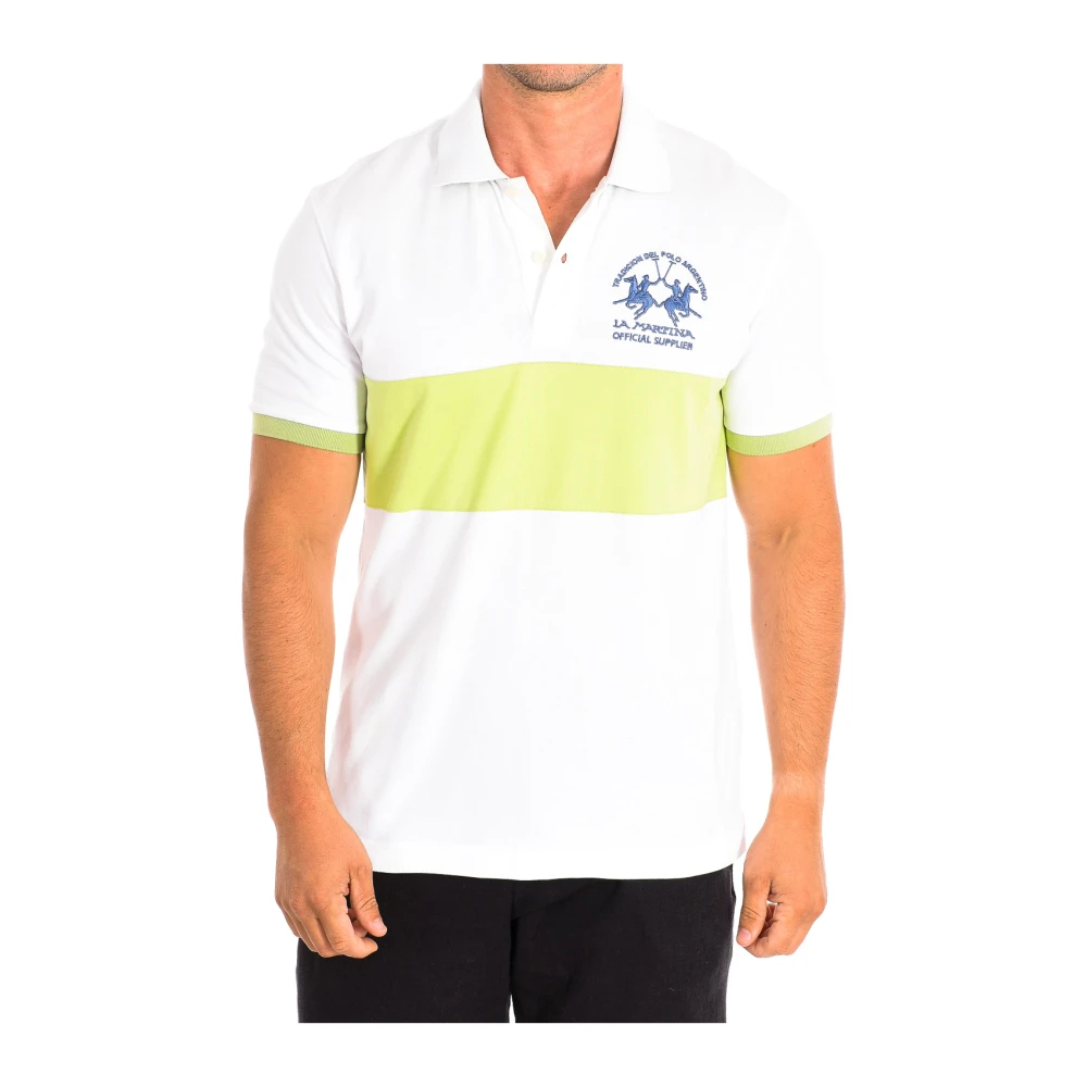 La Martina Men's White Polo Shirts 2XL