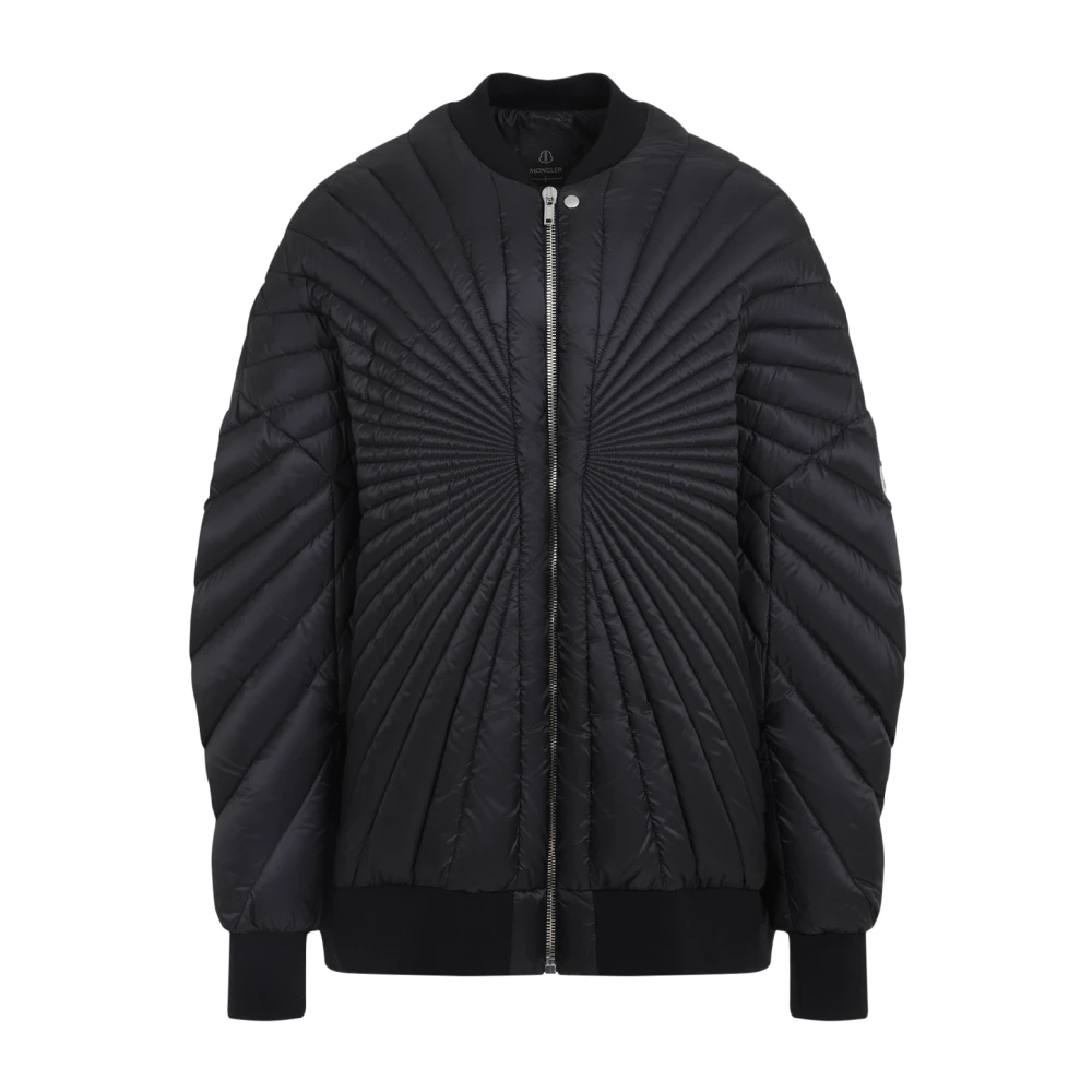 Moncler Men's Black Bomber Jackets Medium