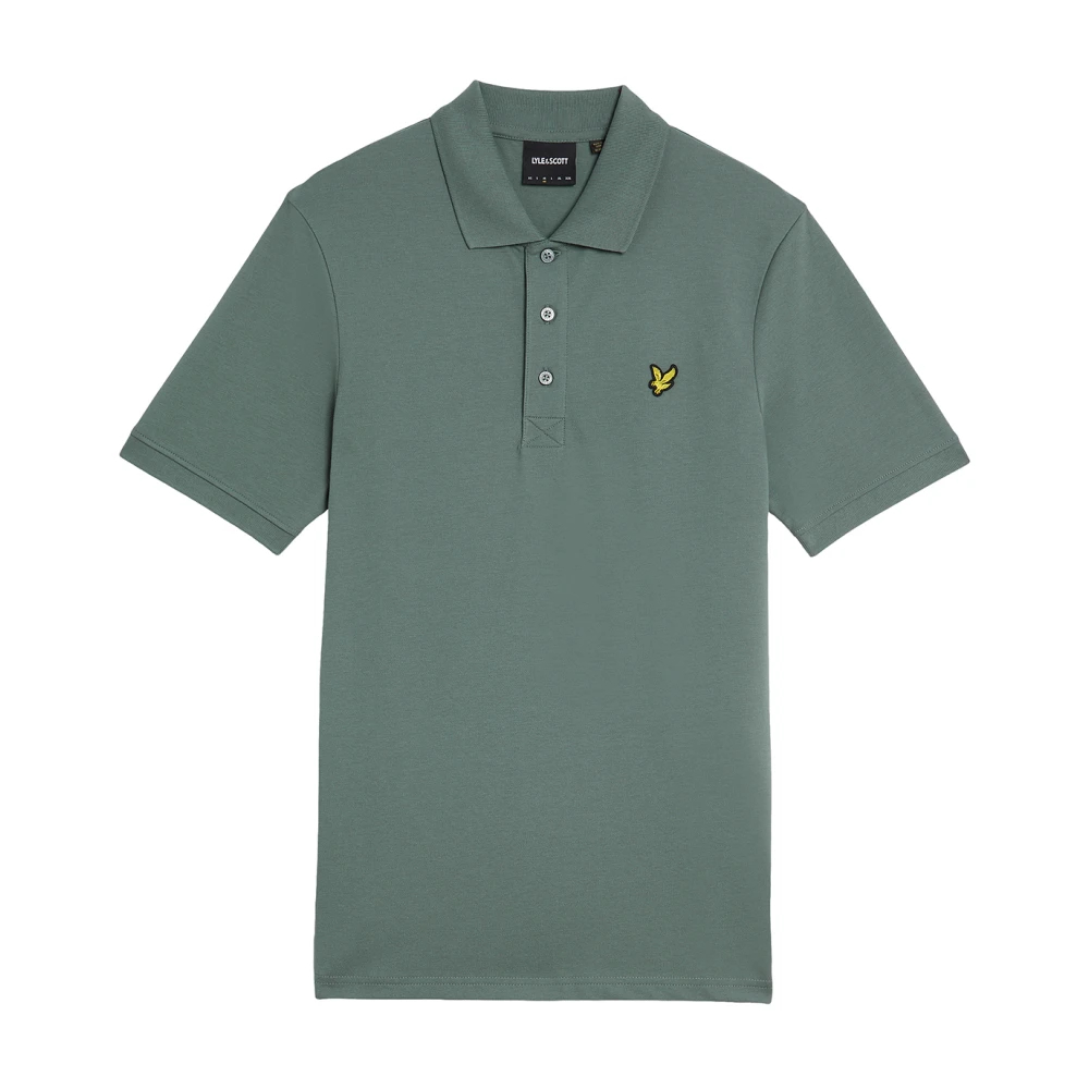 Lyle & Scott Men's Green Polo Shirts Extra Small