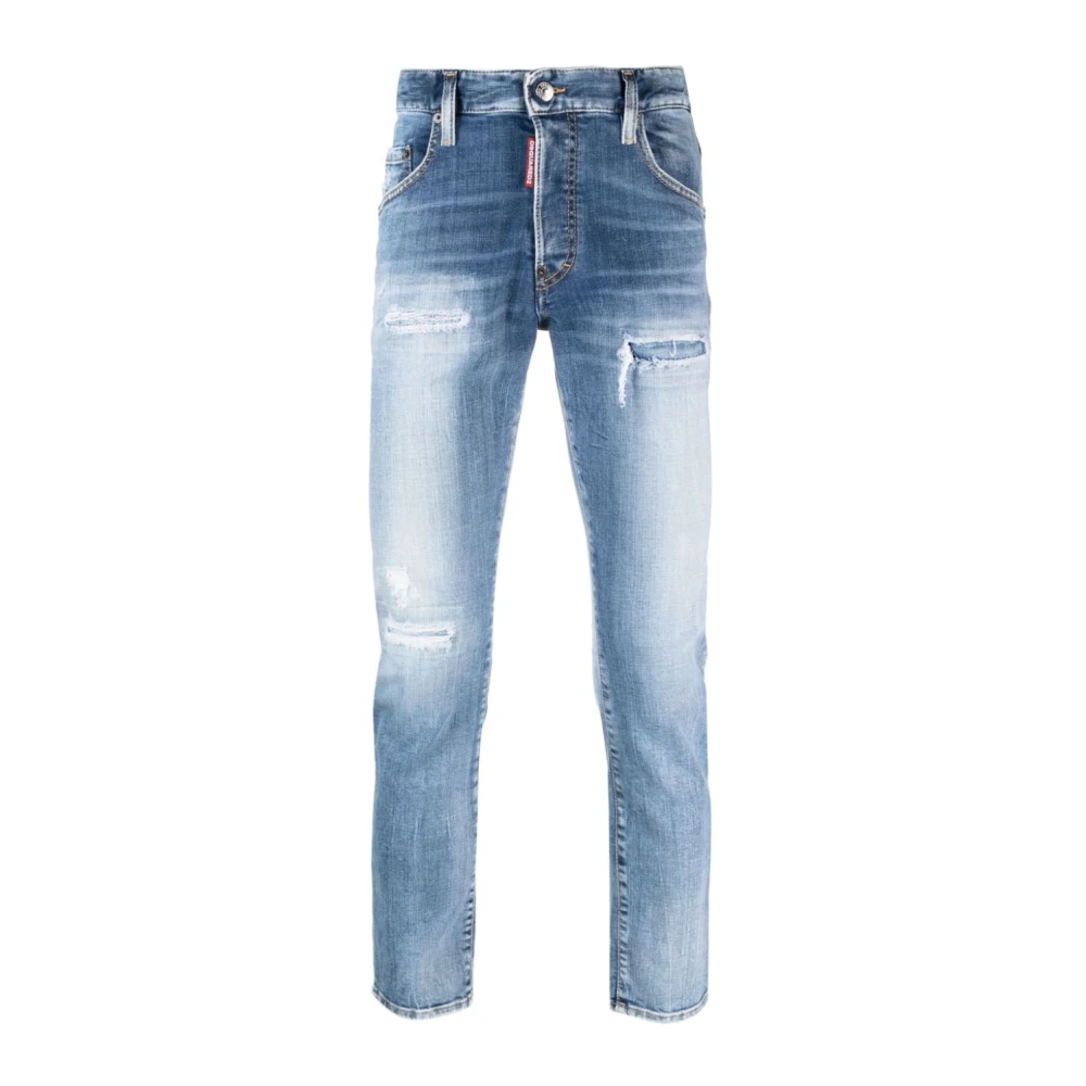 Dsquared2 Men's Blue Slim-Fit Jeans 3XL