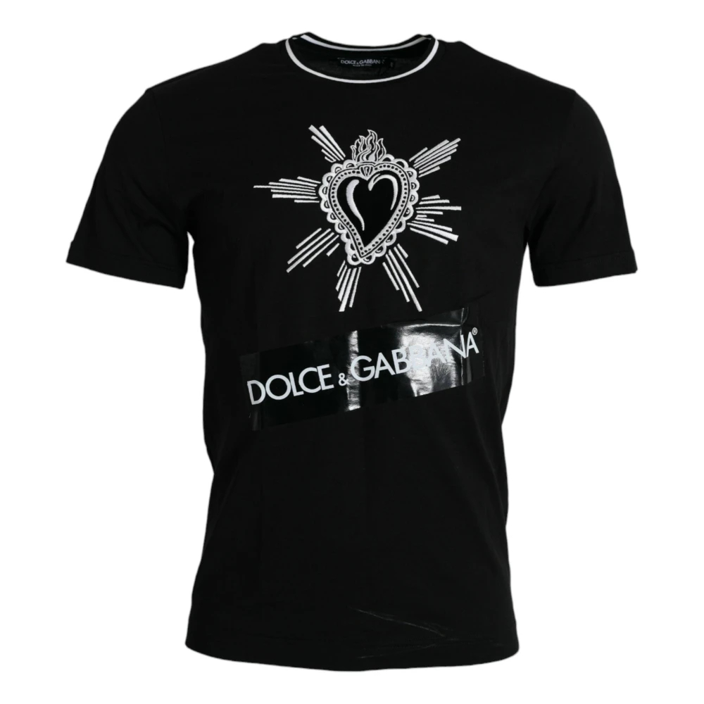 Dolce & Gabbana Men's Black T-Shirts Small