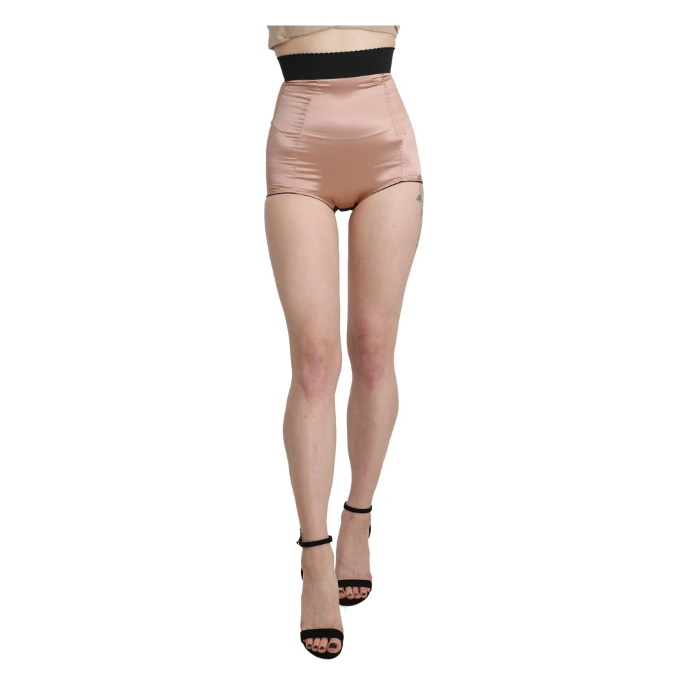 Dolce & Gabbana Women's Beige Short Shorts Extra Small