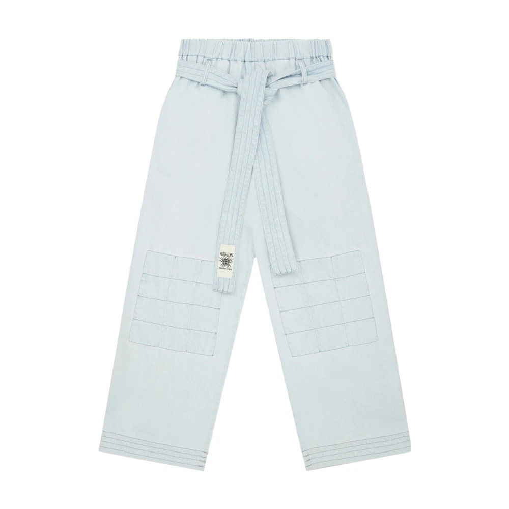 Stella Mccartney Women's Blue Straight Jeans W26