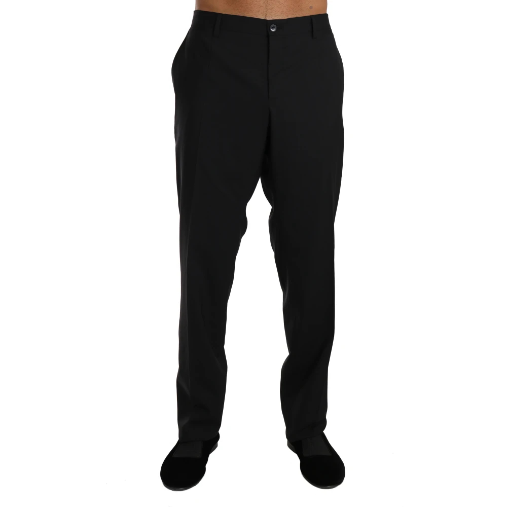 Dolce & Gabbana Men's Black Suit Trousers 2XL