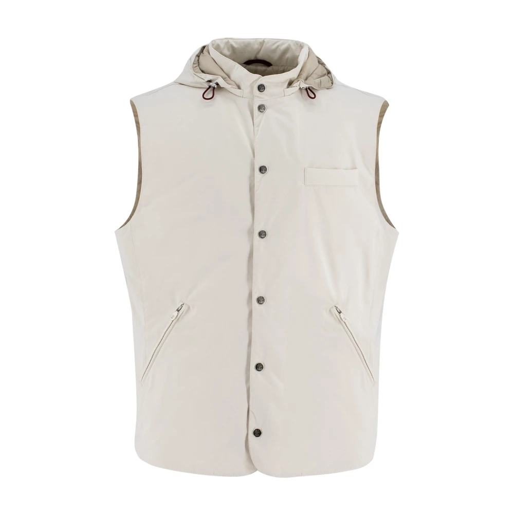 Brunello Cucinelli Men's Gray Vests 3XL
